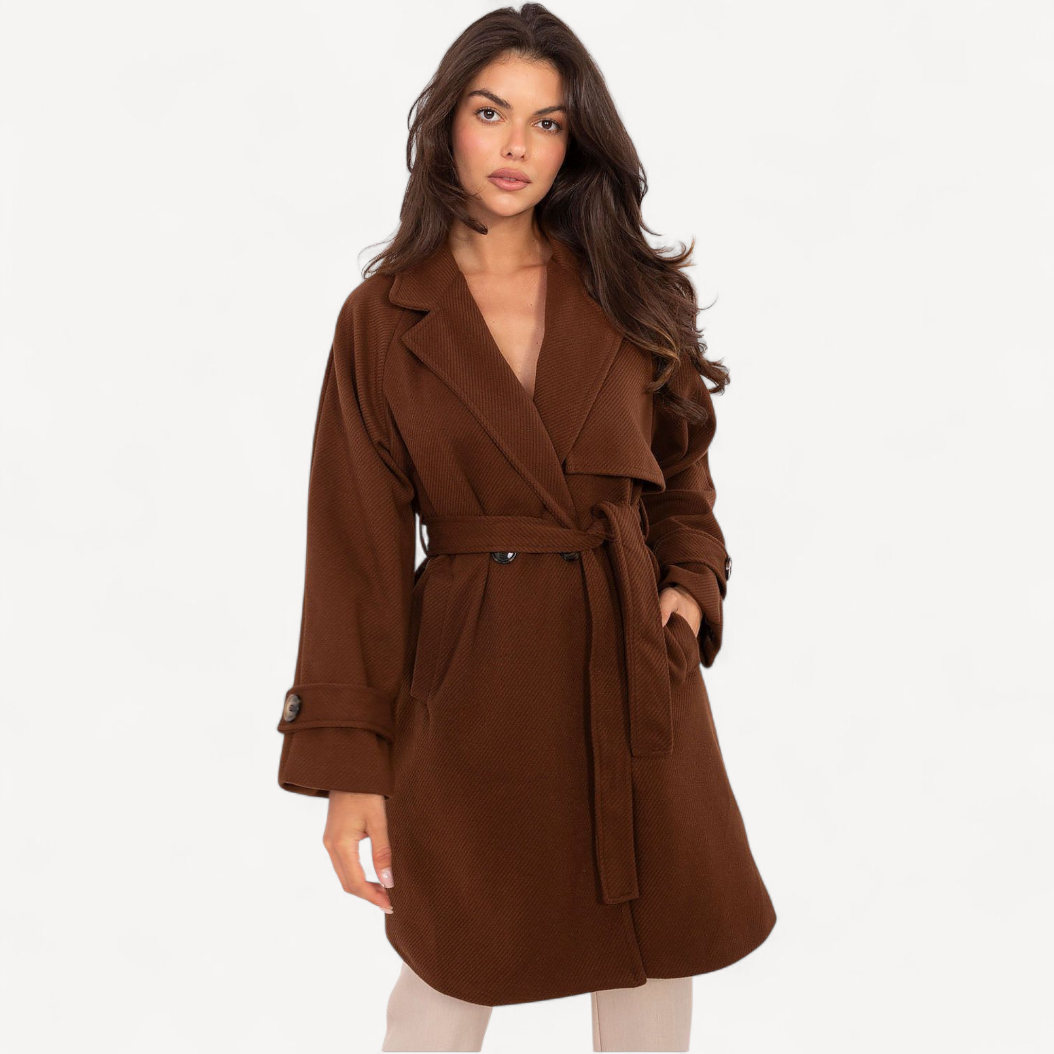 The Laura mantel-jas