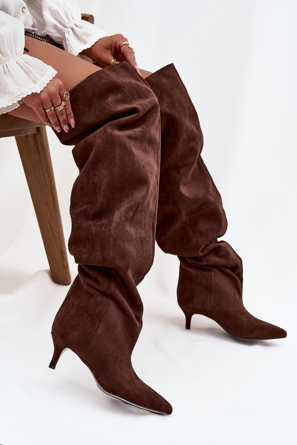  Laarzen met hoge hakken model 219135 Step in style 