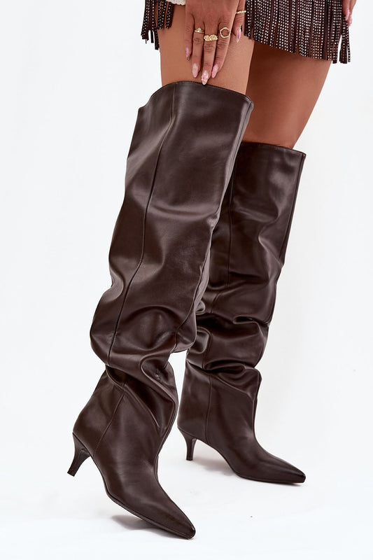  Laarzen met hoge hakken model 219137 Step in style 