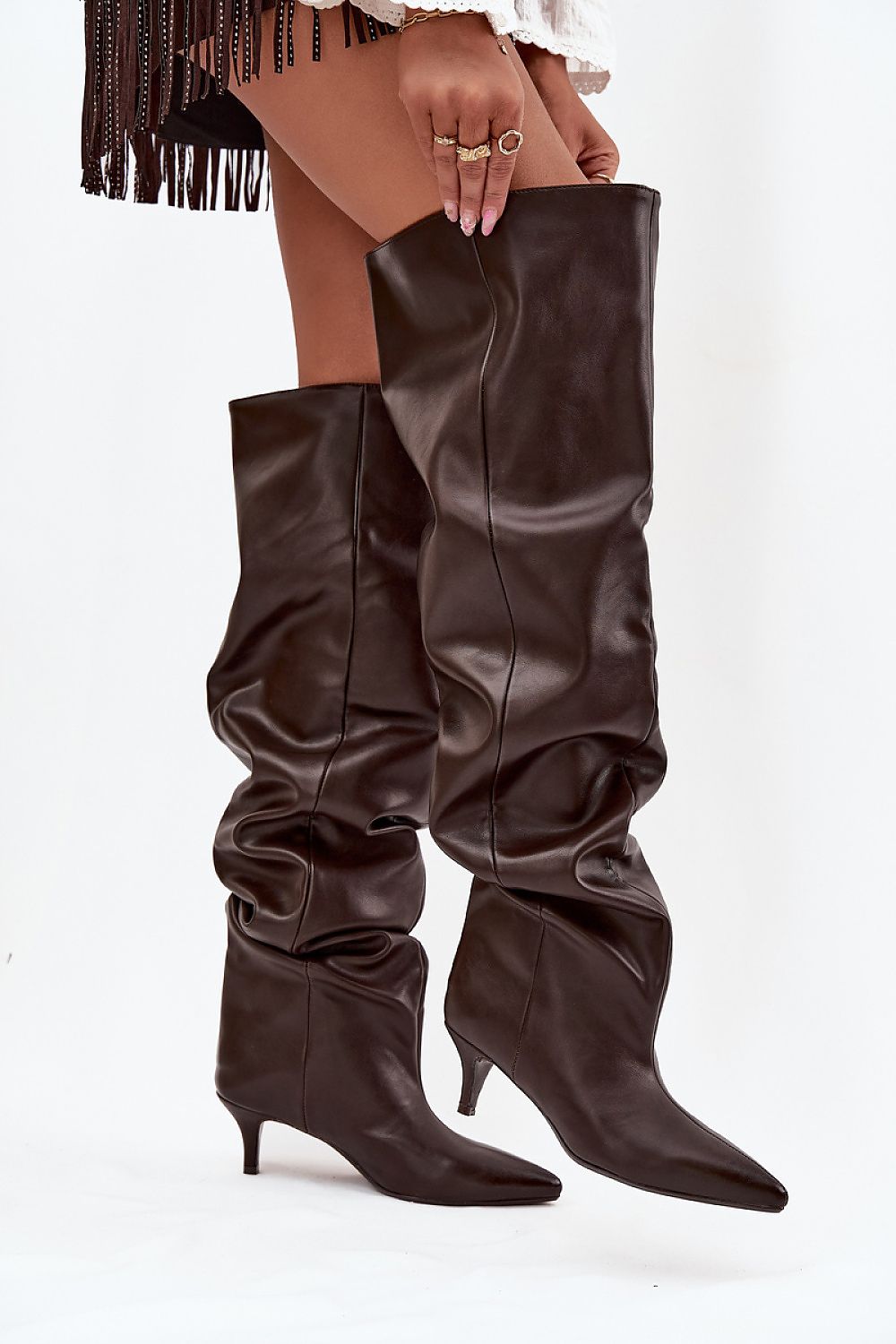  Laarzen met hoge hakken model 219137 Step in style 