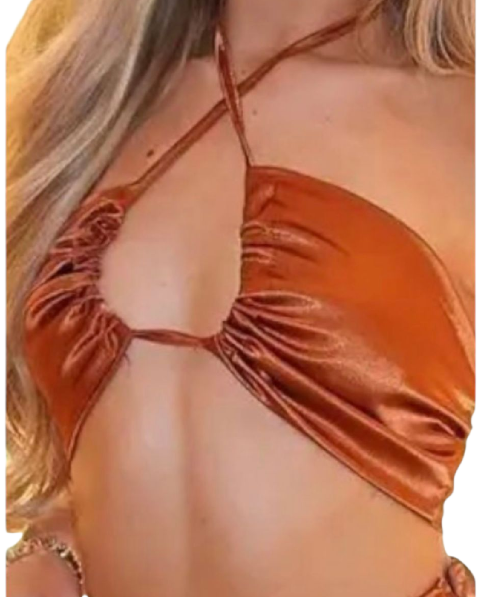 Satijnen bralette